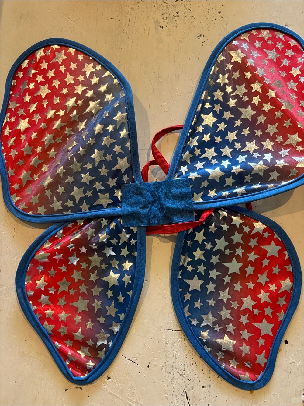 Target Kids Star Wings Accessory - Red, Blue & Silver